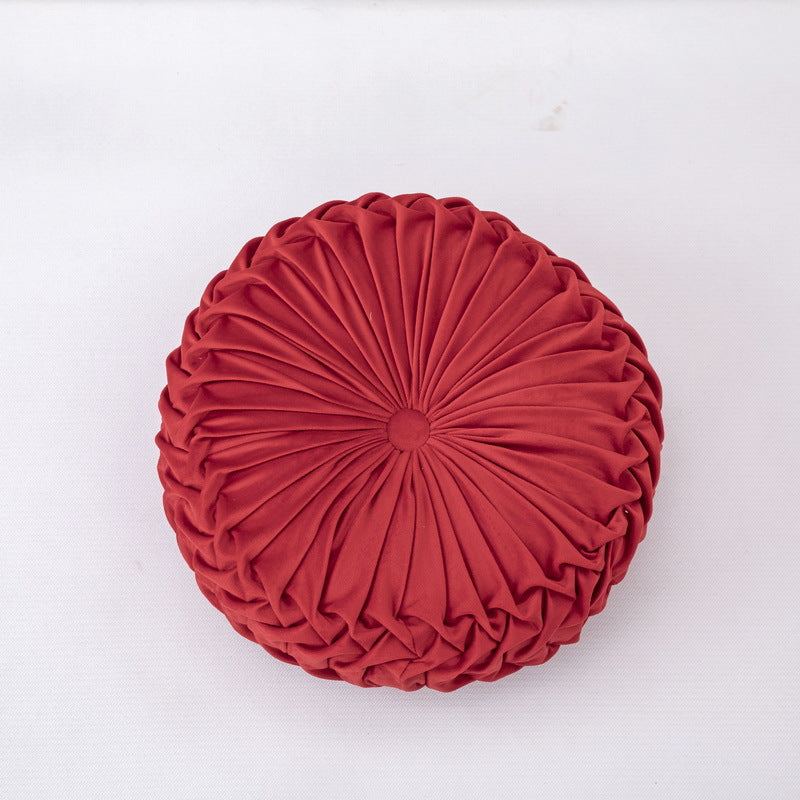 Craft Of Weaving Round Pillow - HOUSYE