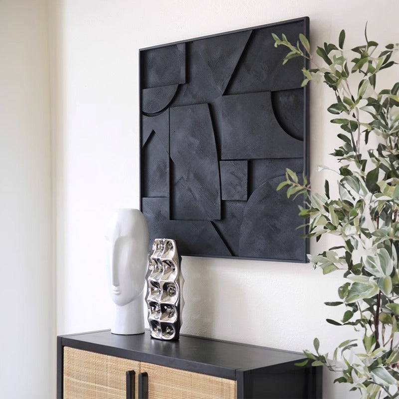 3D Sculpture Abstract Wall Painting