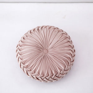 Craft Of Weaving Round Pillow - HOUSYE