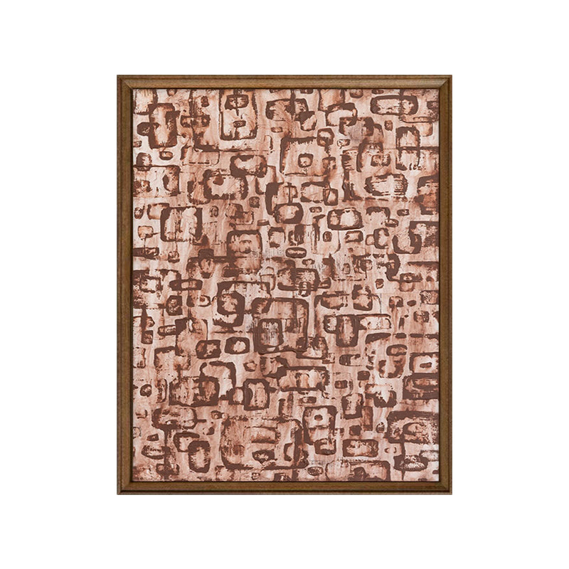 Pintura al óleo de paisaje abstracto