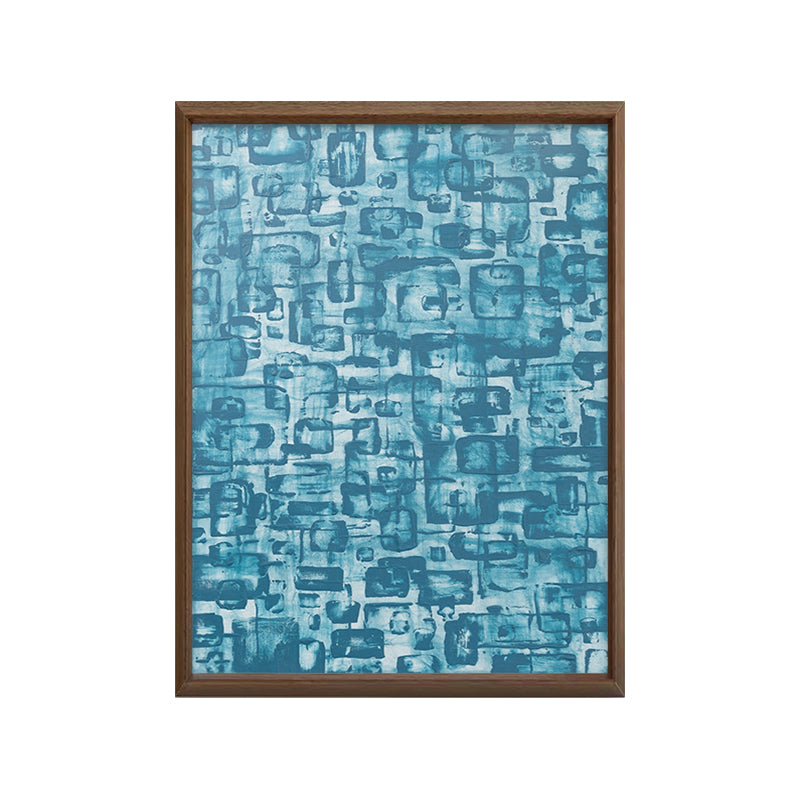 Pintura al óleo de paisaje abstracto