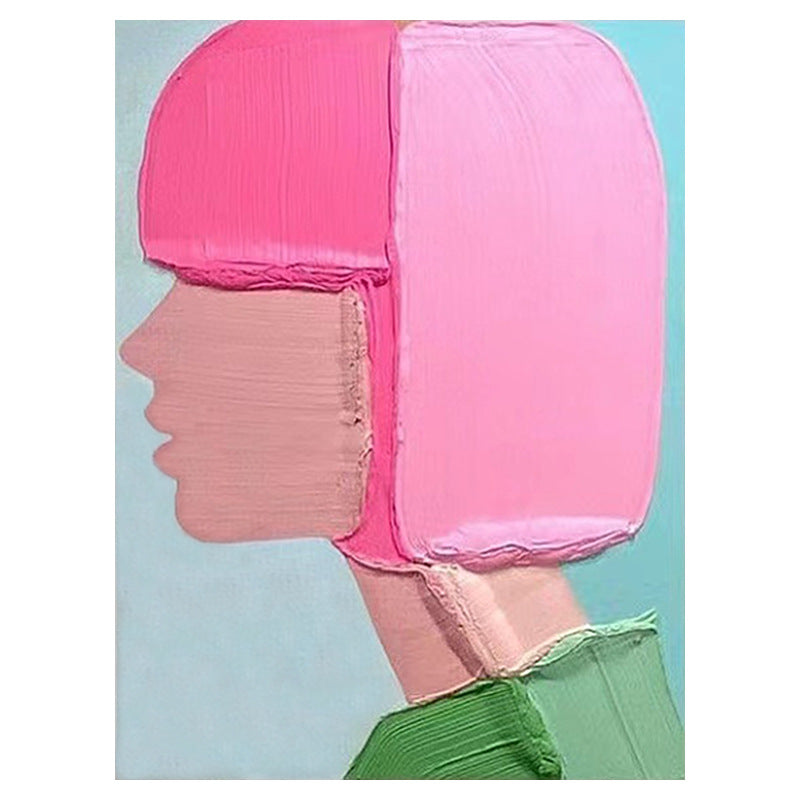 Abstract Portrait Wall Art