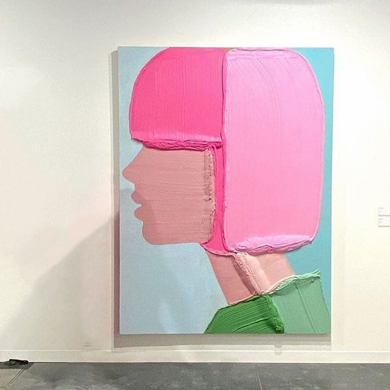 Abstract Portrait Wall Art