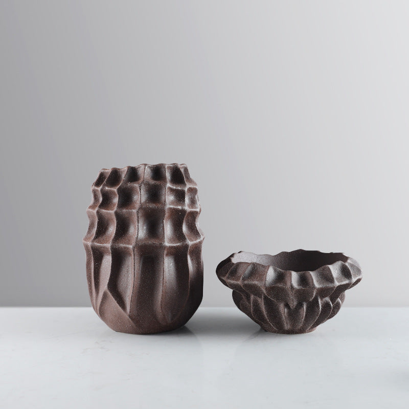 Jarrón de tierra elemental