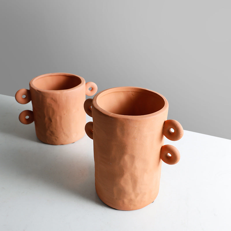 Jarrón con forma de taza de Morandi