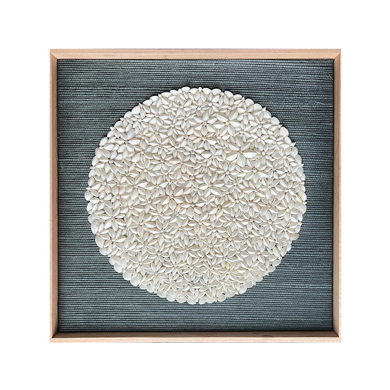 Natural Shell Circular Wall Art