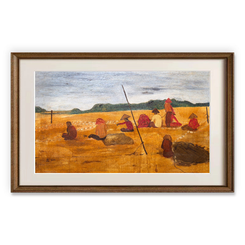 Oil Painting of Harvest