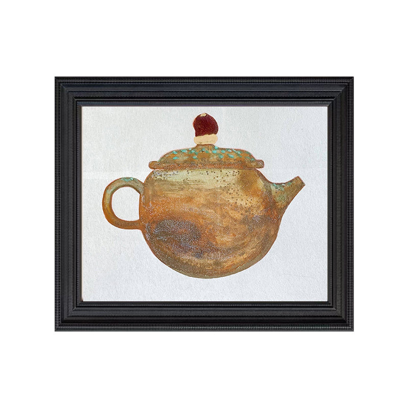 Oil Painting of Peace Pot