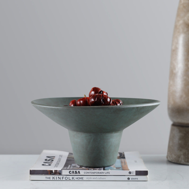 Jarrón y bandeja Serenity de Wabi-sabi