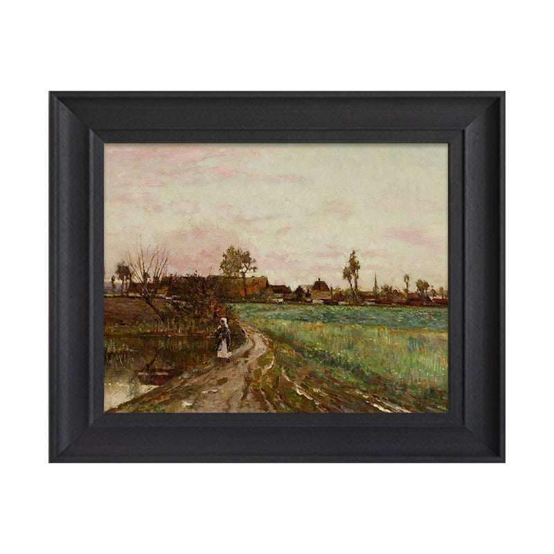 Añoranza de la pintura al óleo pastoral