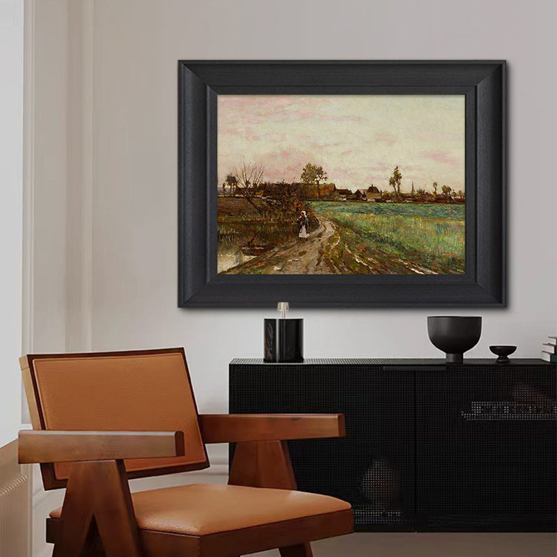 Añoranza de la pintura al óleo pastoral