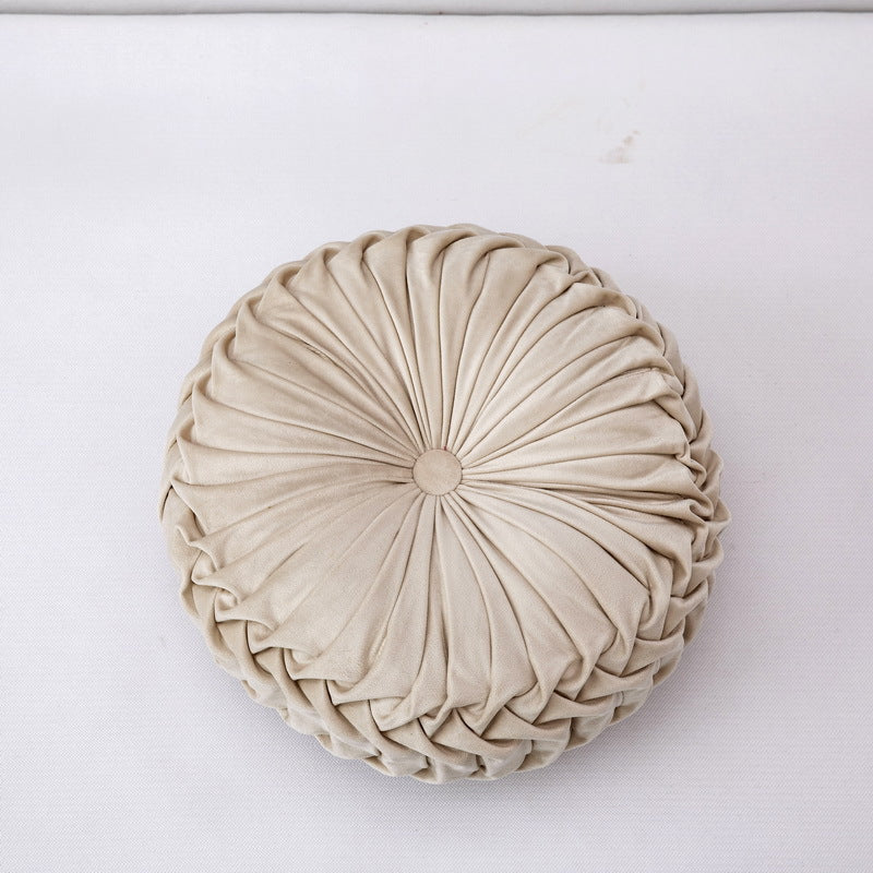 Craft Of Weaving Round Pillow - HOUSYE
