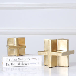 Plating Golden Square Living Room Decoration - HOUSYE