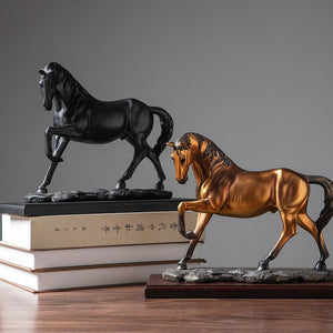 Vintage Resin Horse Art Craft - HOUSYE