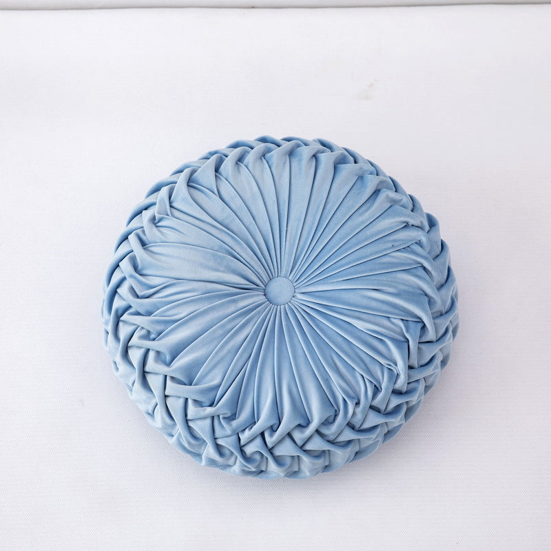 Craft Of Weaving Round Pillow - HOUSYE