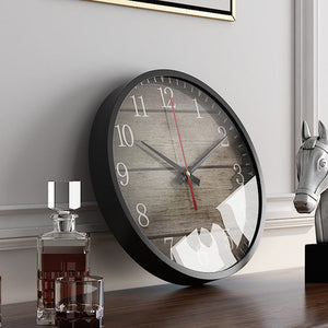 Mute Metal Wall Clock - HOUSYE