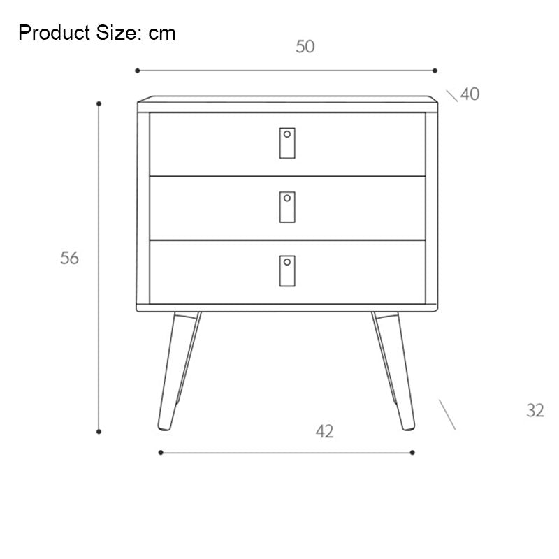 Modern Wooden Small Nightstand - HOUSYE