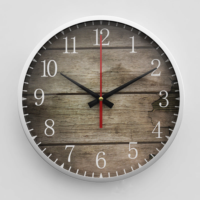 Mute Metal Wall Clock - HOUSYE