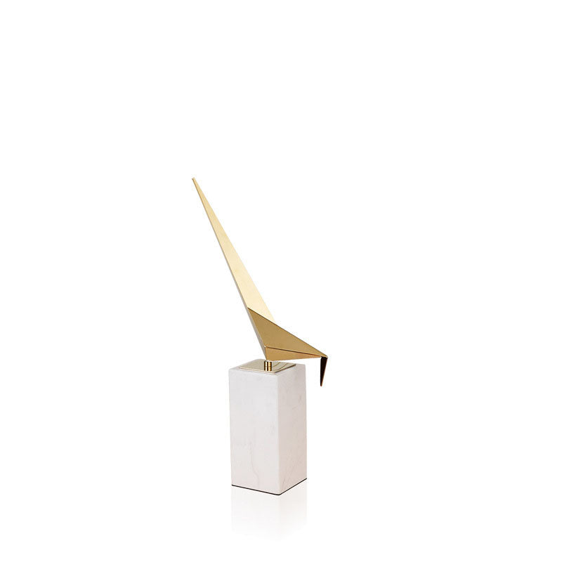 Thousand Paper Crane Marble Art - HOUSYE