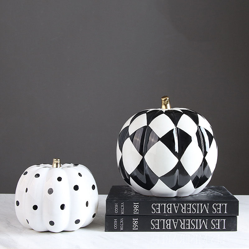 Creative Electroplating Decal Ceramic Pumpkin - HOUSYE