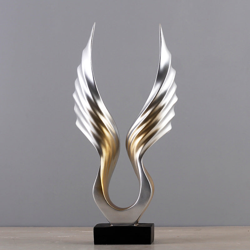 Abstract Eagle Wings Sculpture - HOUSYE