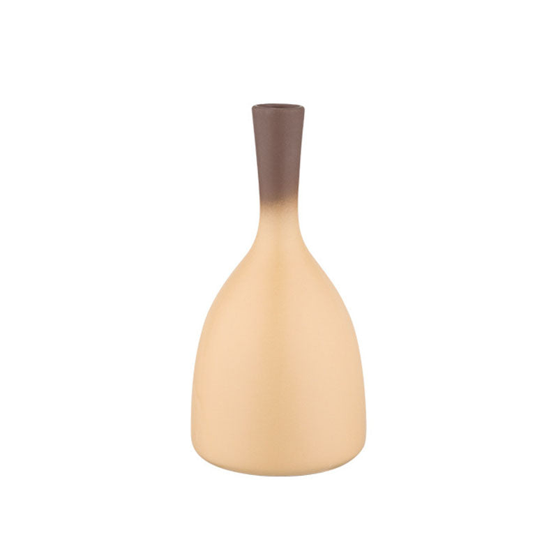 Simple Morandi Pure Color Vase - HOUSYE