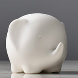 Elephant Ceramic Sculpture - HOUSYE