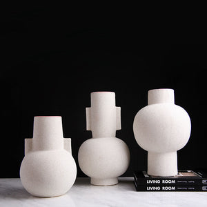 Minimalist Ceramic Creative Totem Vase - HOUSYE