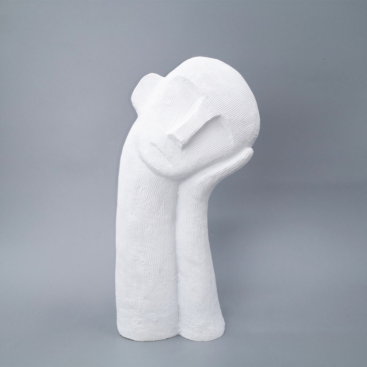 Modern Art Abstract Plaster Figure Sculpture - HOUSYE