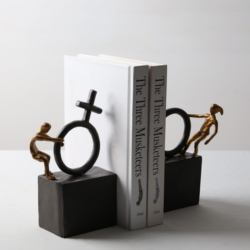 Light Luxury Fashion Men and Women Bookends - HOUSYE