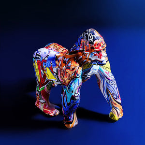 Creative Colorful Resin Gorilla Artware - HOUSYE