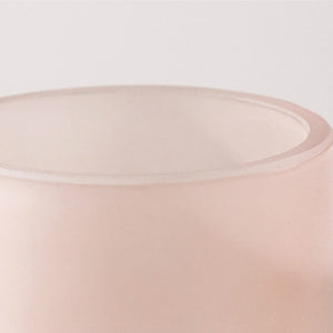 Pink Transparent Glass Vase - HOUSYE