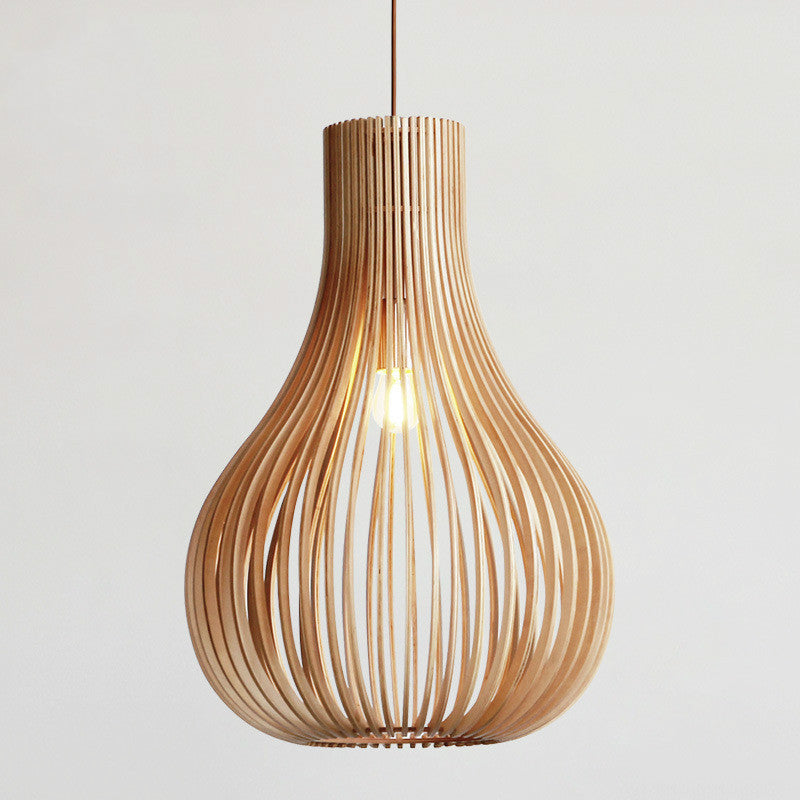 Dining Room Wooden Dripping Pendant - HOUSYE