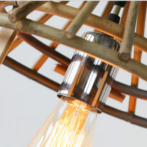 Creative Retro Bamboo Pendant - HOUSYE