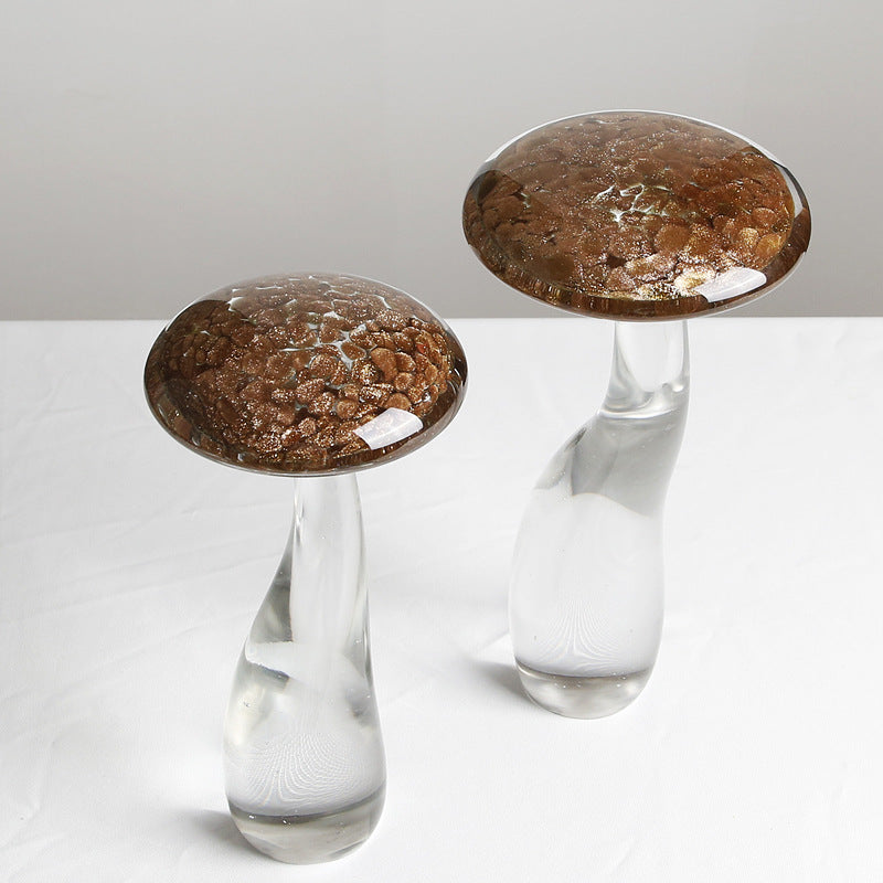 Creative and Simple Handmade Glass Mushrooms - HOUSYE