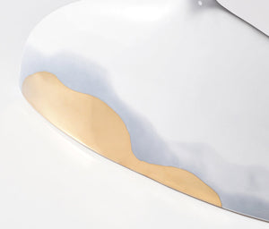 Chinese Style Flat Ceramic Decor Vase - HOUSYE