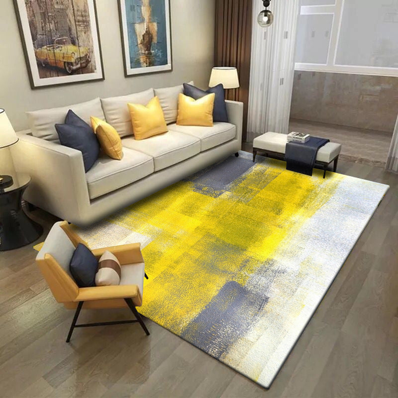 Watercolor Polyester Rugs - HOUSYE