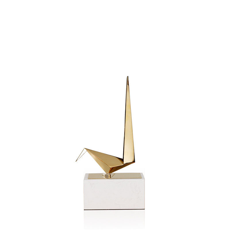 Thousand Paper Crane Marble Art - HOUSYE