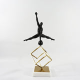 3D Gymnastics Figures Sculpture