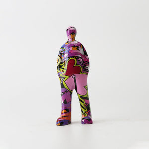 3D Colorful Spaceman Resin Sculpture - HOUSYE