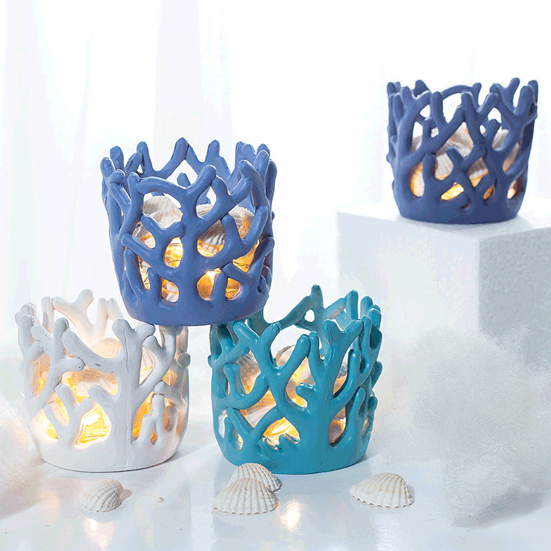 Resin Coral LED Lamp - HOUSYE