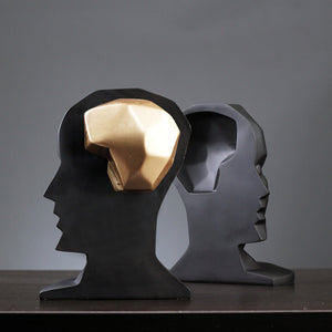 People Brain Sculpture Decor Object - HOUSYE