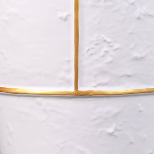 Nordic Minimalist Creative Ceramic Gold Line Vase - HOUSYE