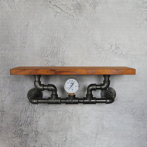 Solid Wood Wall Shelf - HOUSYE