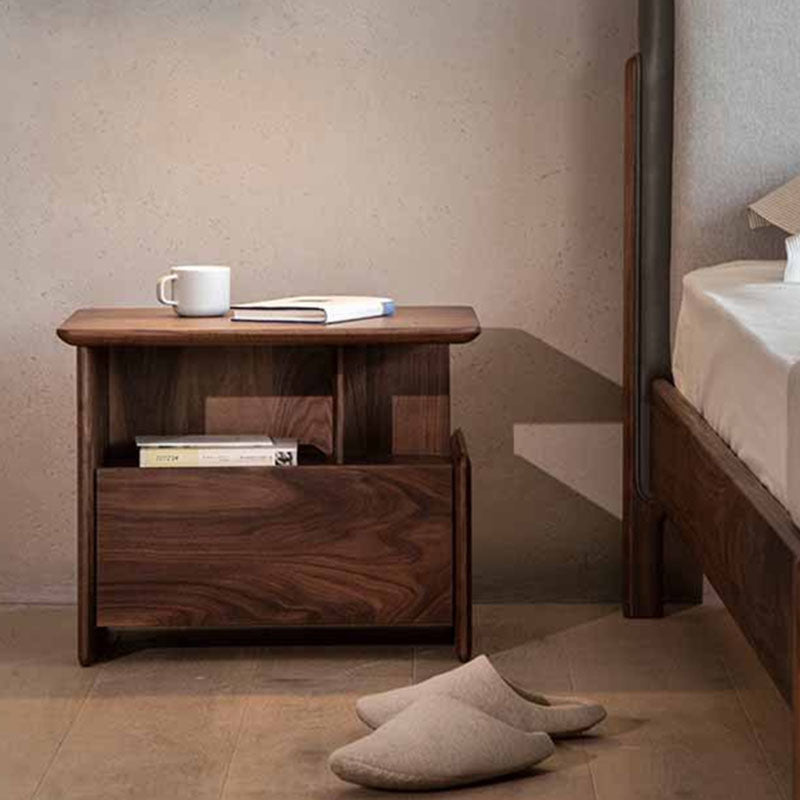 Multifunctional Nightstand With Drawer - HOUSYE