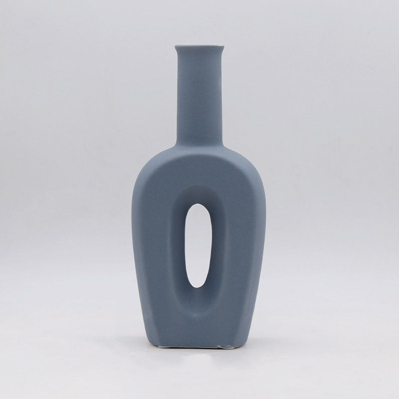 Frosted Ceramic Vase - HOUSYE