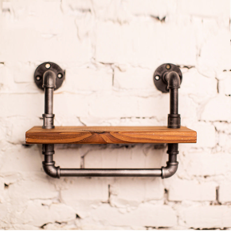 Solid Wood Wall Shelf - HOUSYE