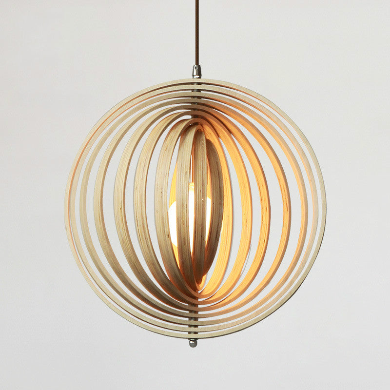 Modern Simple Wooden Pendant - HOUSYE