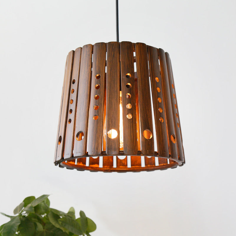 American Village Creative Bamboo Pendant - HOUSYE