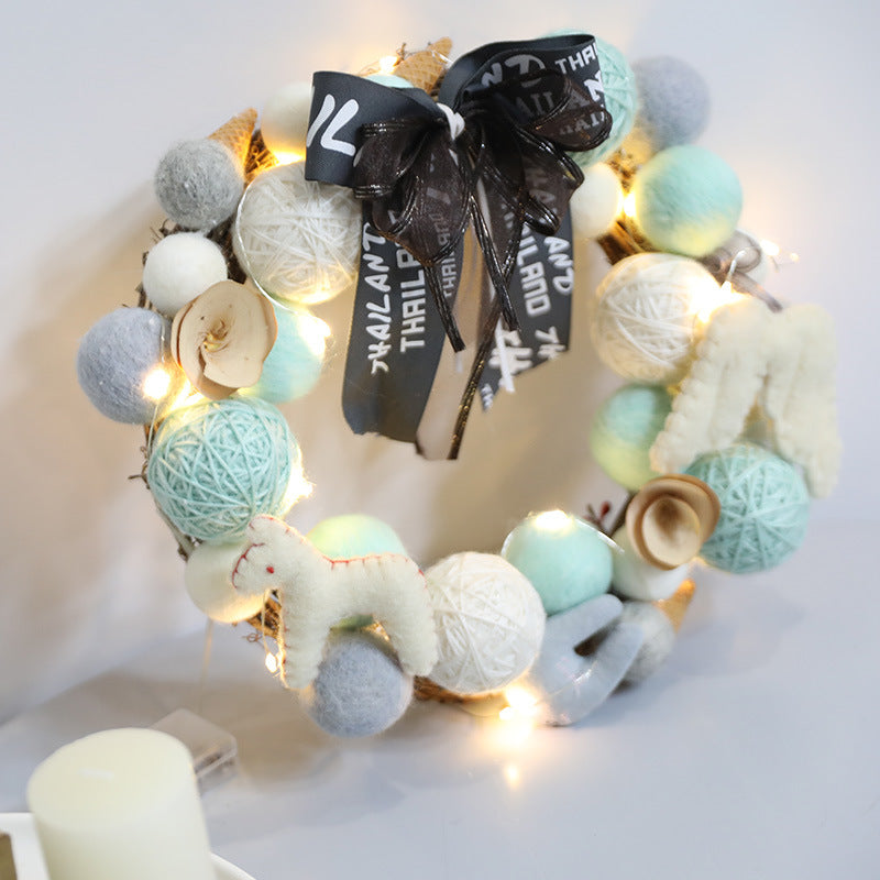 Christmas Macarone Wreath - HOUSYE